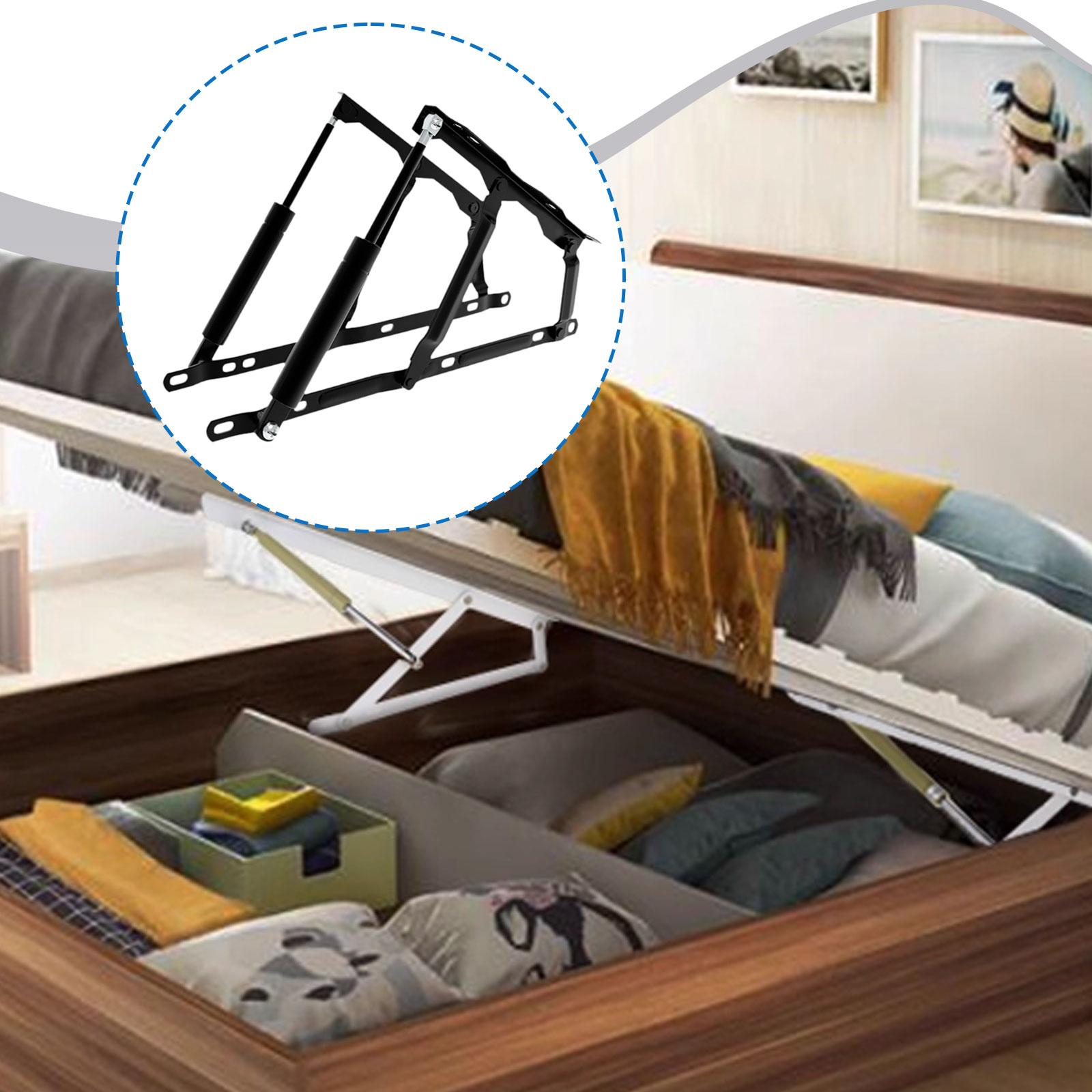 Furniture Hardware For Bed - Hydraulic Storage Bed Lift Mechanism Iron