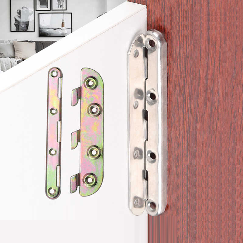 Furniture Hardware For Bed - 1set 6/8 inch Metal Bed Bracket