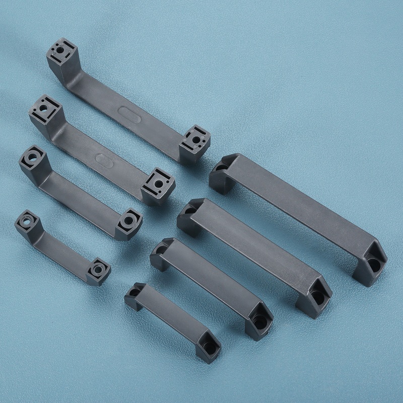 Furniture Rotating Hardware - 2Pcs Plastic Black Furniture Handles 90/120/150/180mm