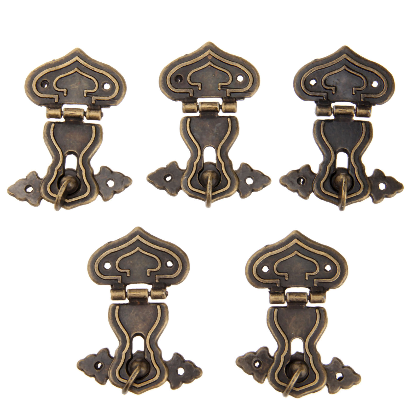 Furniture Hardware Tools - 5Pcs 63x47mm Antique Metal Lock Decorative