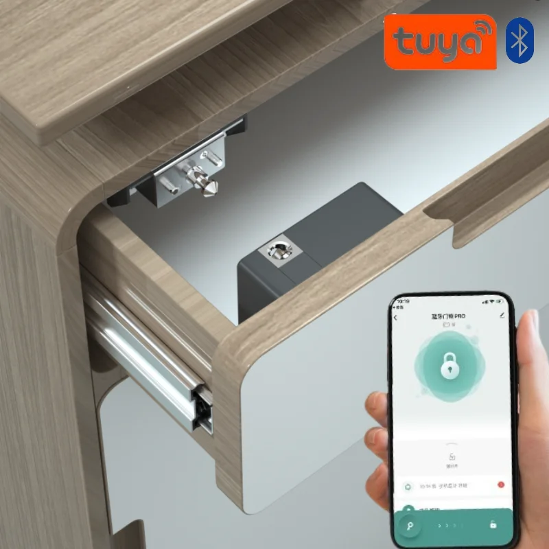 Furniture Hardware Tools - Tuya Smart Cabinet Door Lock Keyless