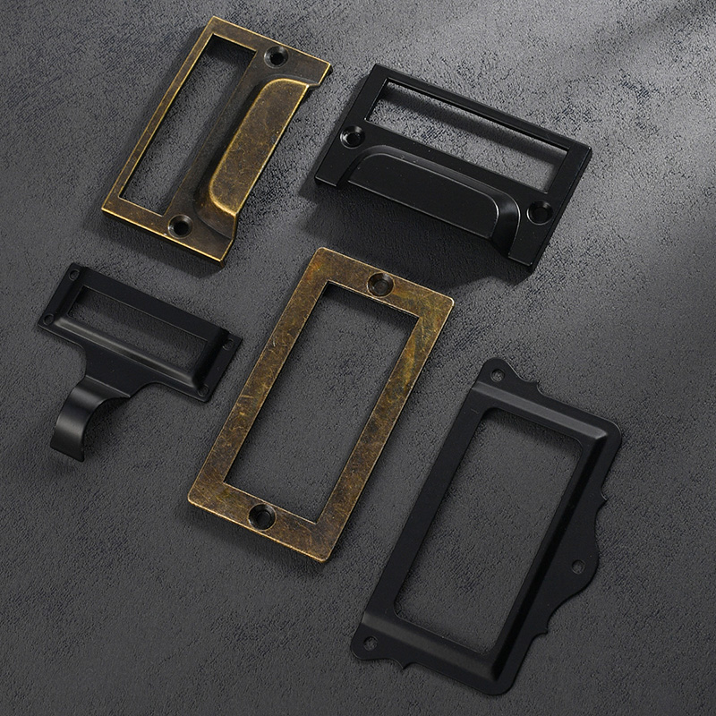 Furniture Hardware Business - Antique Label Frame Business Card Holder