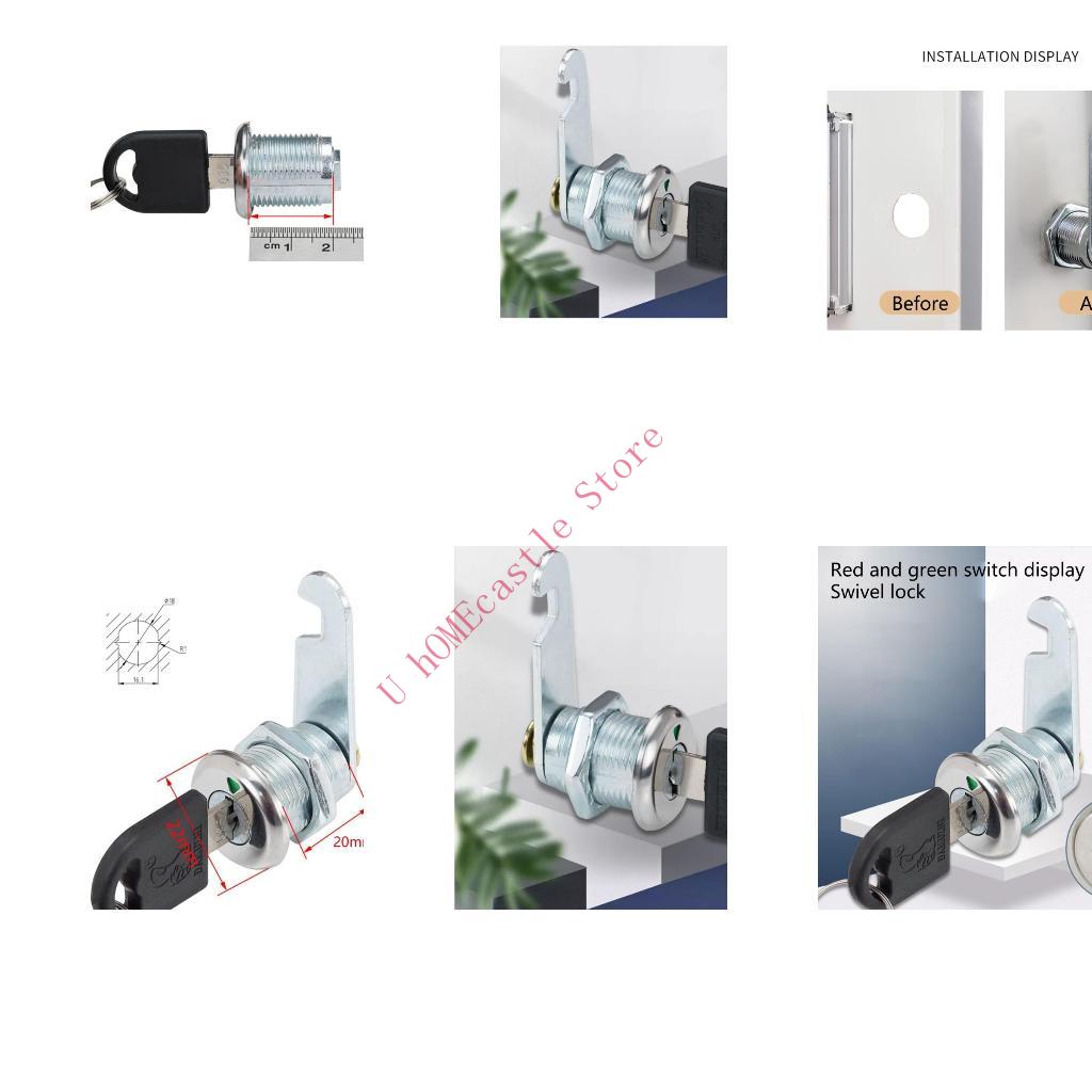 63HF 2set Cabinet Cams Lock wi - Cabinet Lock Key ulasan dan harga