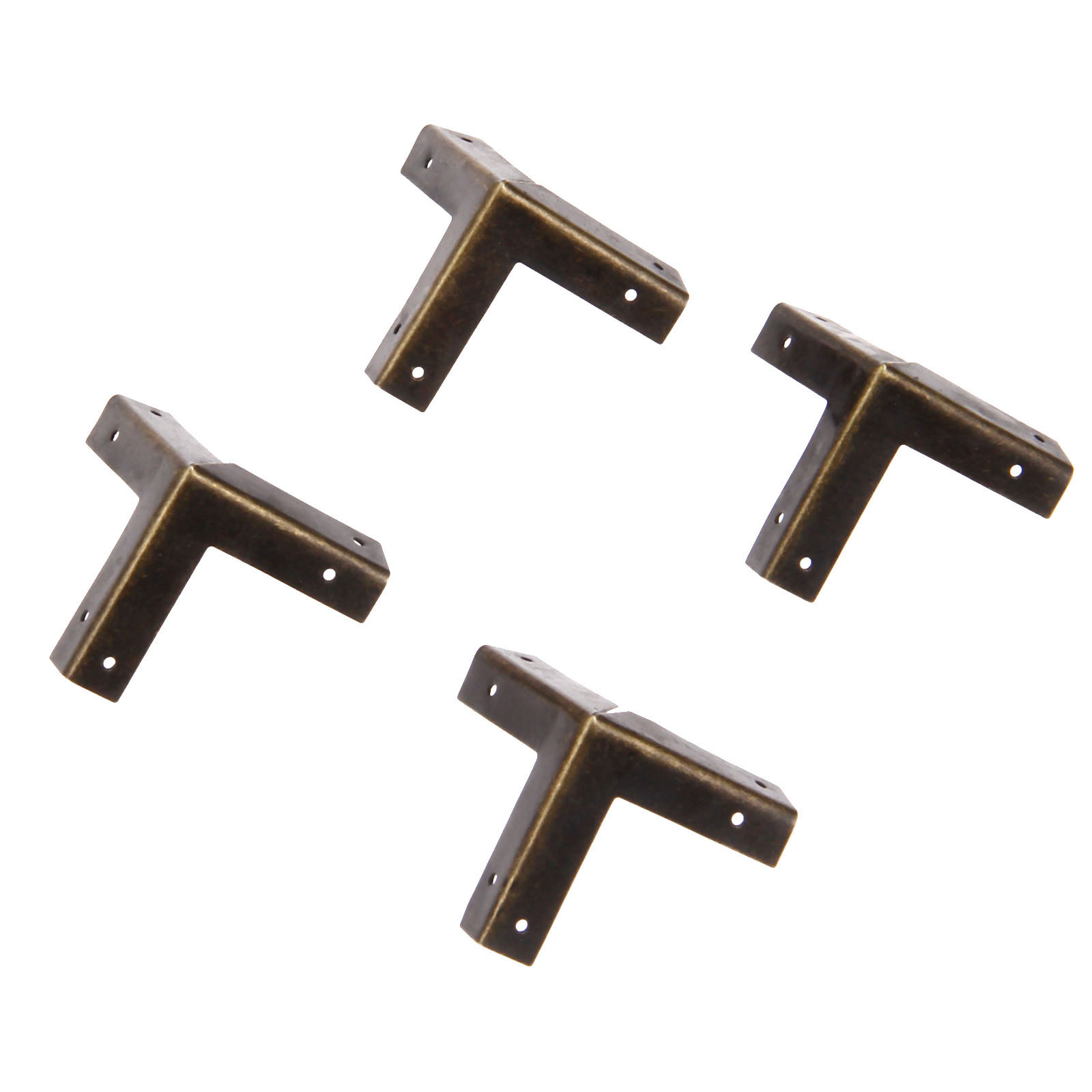 DRELD 4Pcs Antique Bronze Corn - Furniture Hardware Covers ulasan dan harga