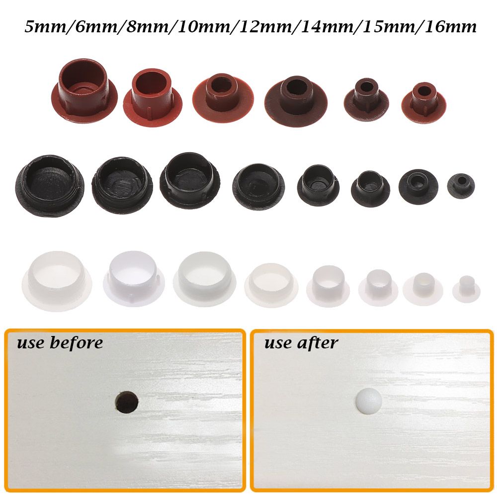 50Pcs 5-16mm Furniture Hole Co - Furniture Hardware Covers ulasan dan harga