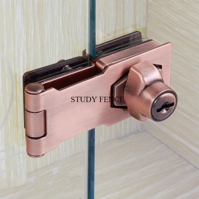Non Punched Glass Door Lock St - Furniture Hardware Stores ulasan dan harga