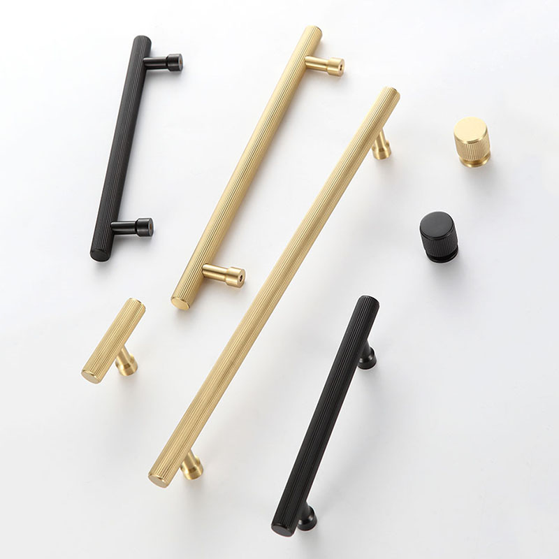 Gold Black Brass Handle with S - Furniture Rotating Hardware ulasan dan harga