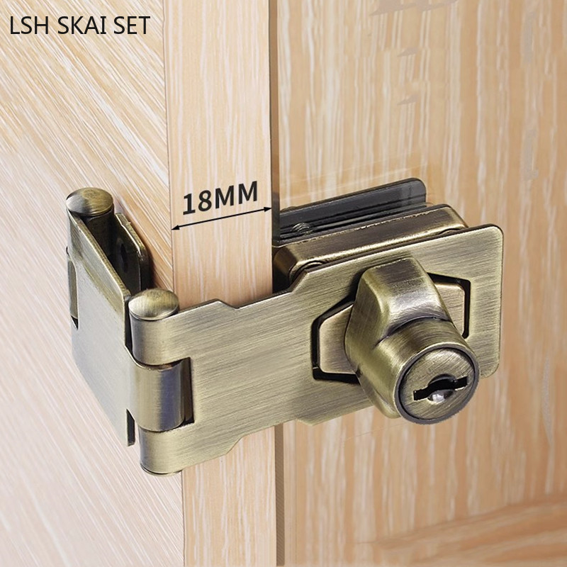 No-punch Glass Door Lock Store - Furniture Hardware Stores ulasan dan harga