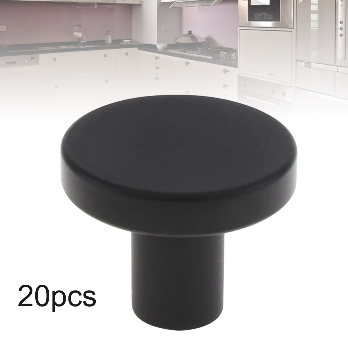 20Pcs Round Kitchen Cabinet Kn - Cabinet Knob Round ulasan dan harga