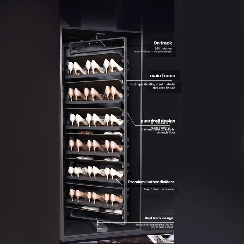 Rotating Shoe Rack 360-Degree  - Furniture Rotating Hardware ulasan dan harga