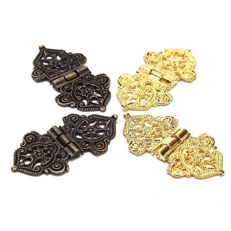 3Pcs/Set Vintage Alloy Hollow  - Soft Close Hinge ulasan dan harga