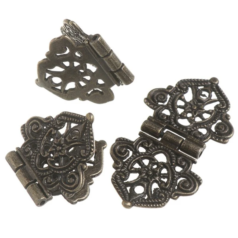 3Pcs/Set Vintage Alloy Hollow  - Soft Close Hinge ulasan dan harga