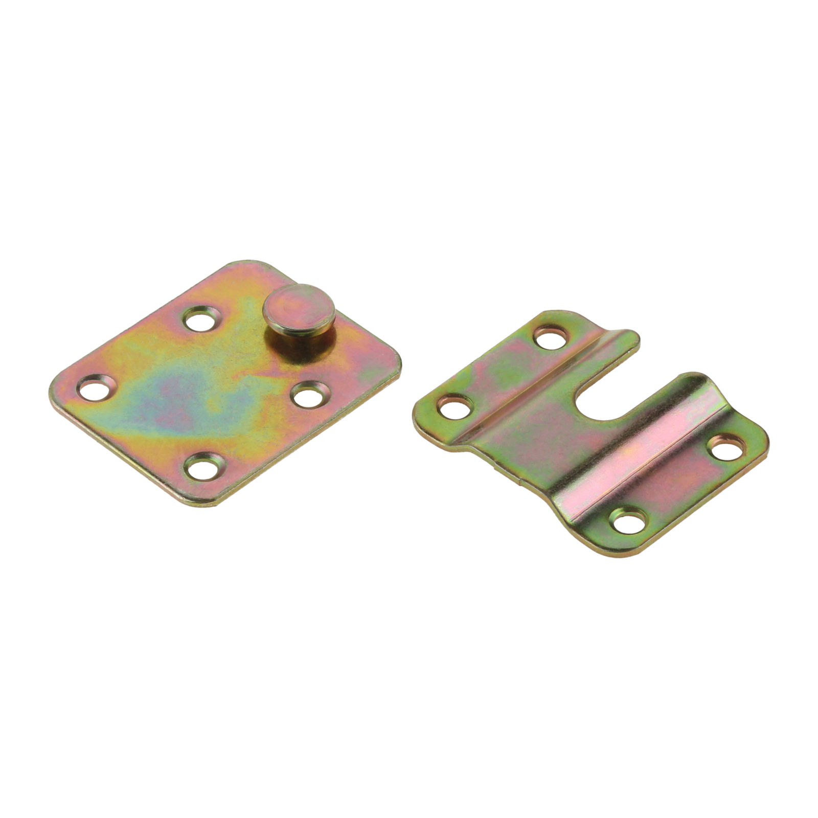 1 Set Metal Invisible Hinges H - Furniture Interlocking Hardware ulasan dan harga