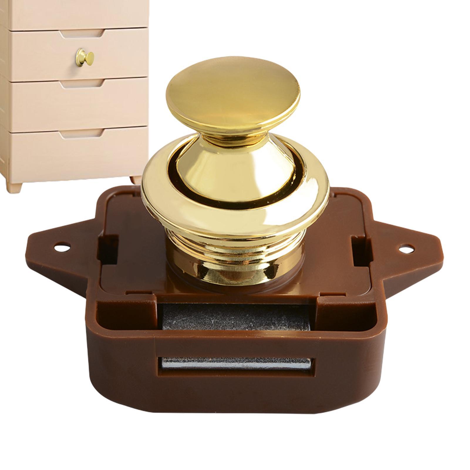 Keyless RV Push Cabinet Lock P - Furniture Hardware Tools ulasan dan harga