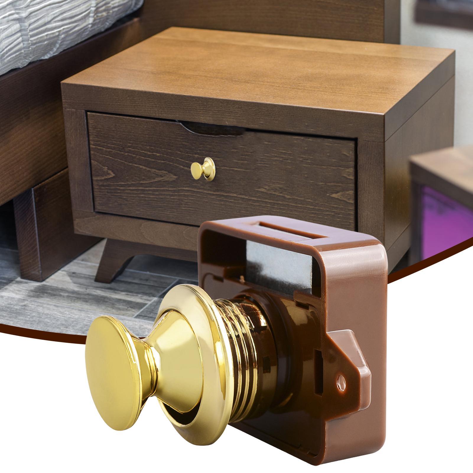 Keyless RV Push Cabinet Lock P - Furniture Hardware Tools ulasan dan harga