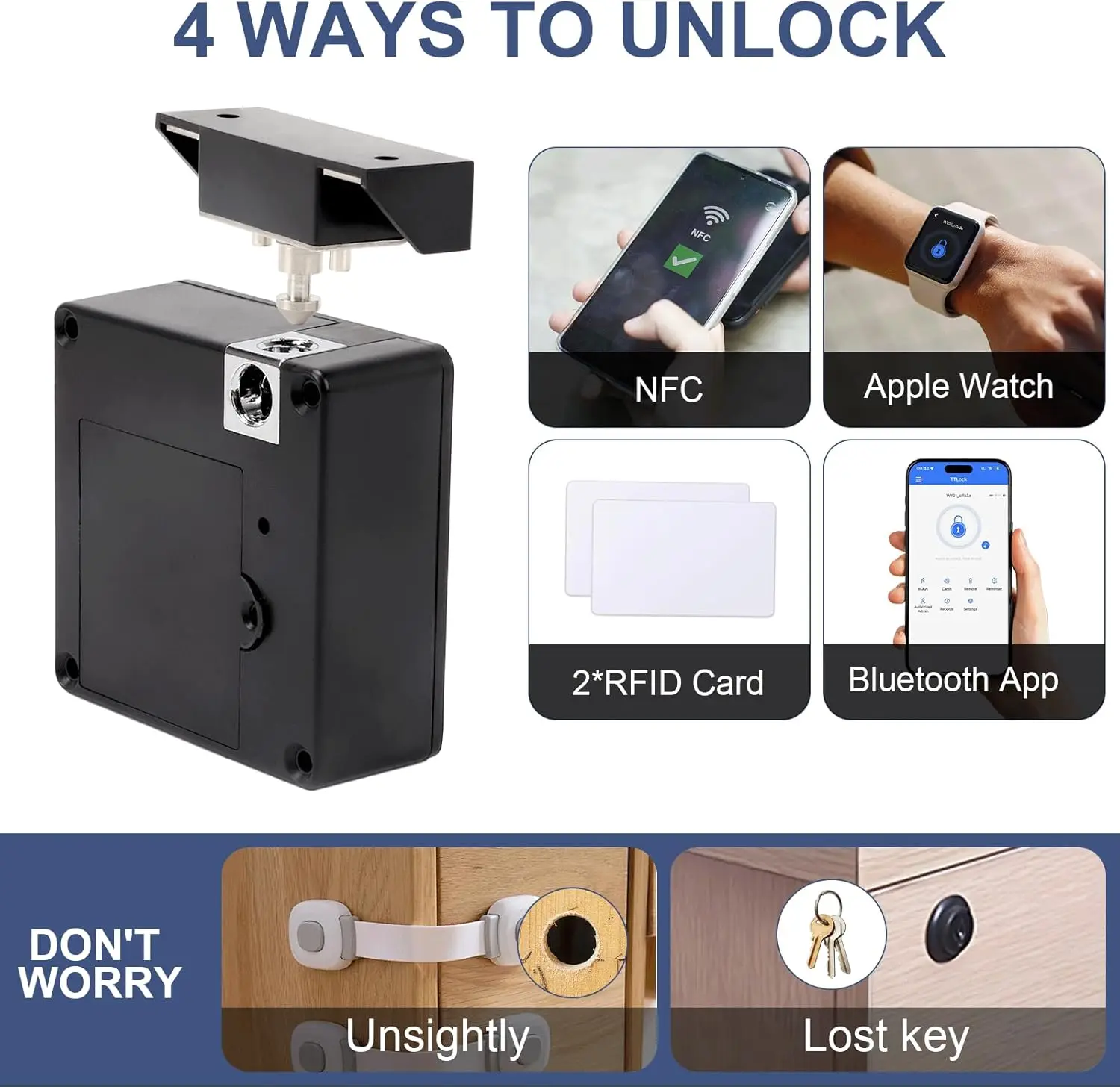 Mobile phone NFC smart locker  - Furniture Hardware Tools ulasan dan harga
