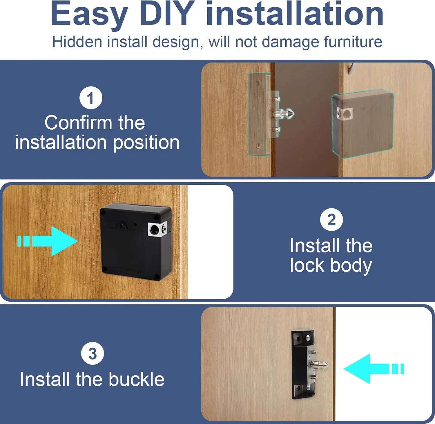 Mobile phone NFC smart locker  - Furniture Hardware Tools ulasan dan harga