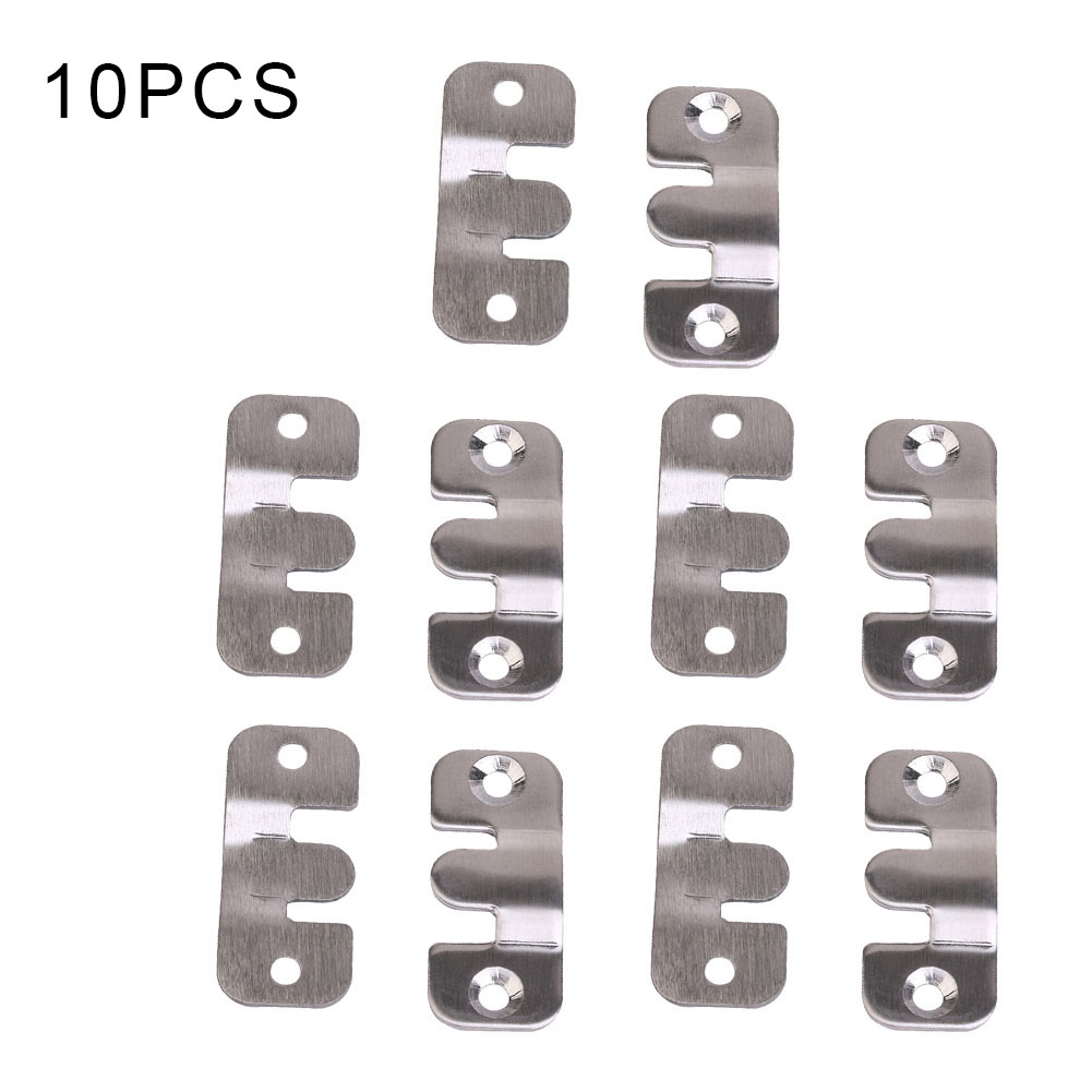 10PCS Heavy Duty Picture Frame - Furniture Interlocking Hardware ulasan dan harga