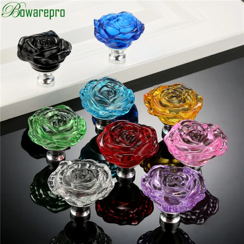 bowarepro 50MM Crystal Rose Gl - Cabinet Knob Round ulasan dan harga