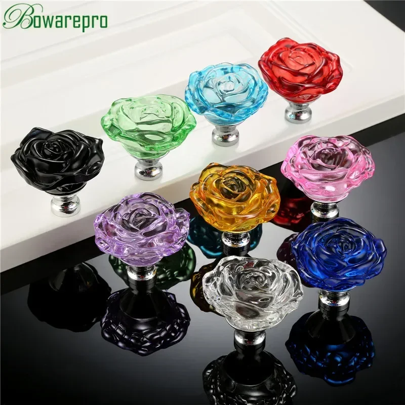 bowarepro 50MM Crystal Rose Gl - Cabinet Knob Round ulasan dan harga