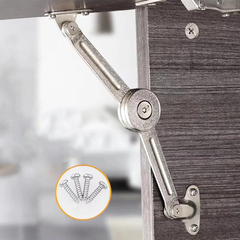 Lid Support Hinge Satin Nickel - Soft Close Hinge ulasan dan harga