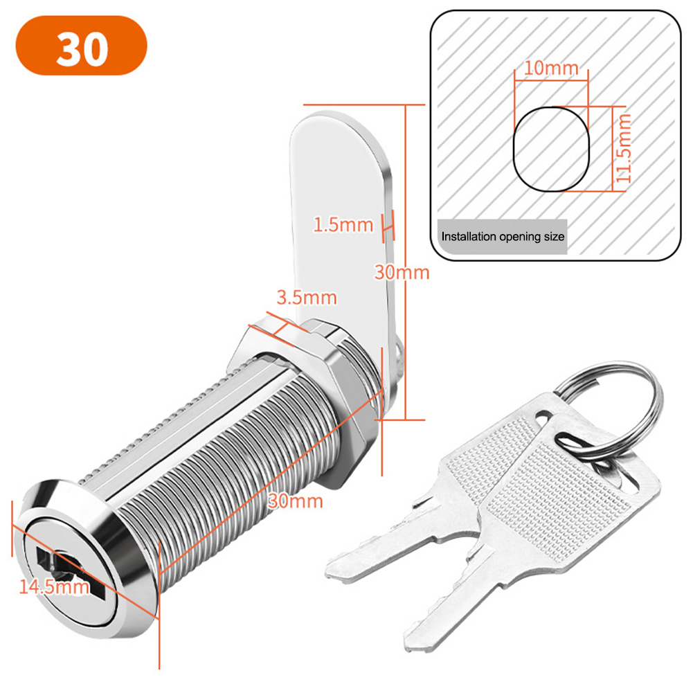 Cam Lock For Mailbox File Cabi - Cabinet Lock Key ulasan dan harga