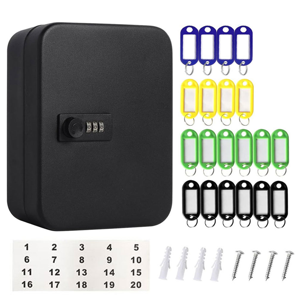 Black Security Key Case with a - Cabinet Lock Key ulasan dan harga