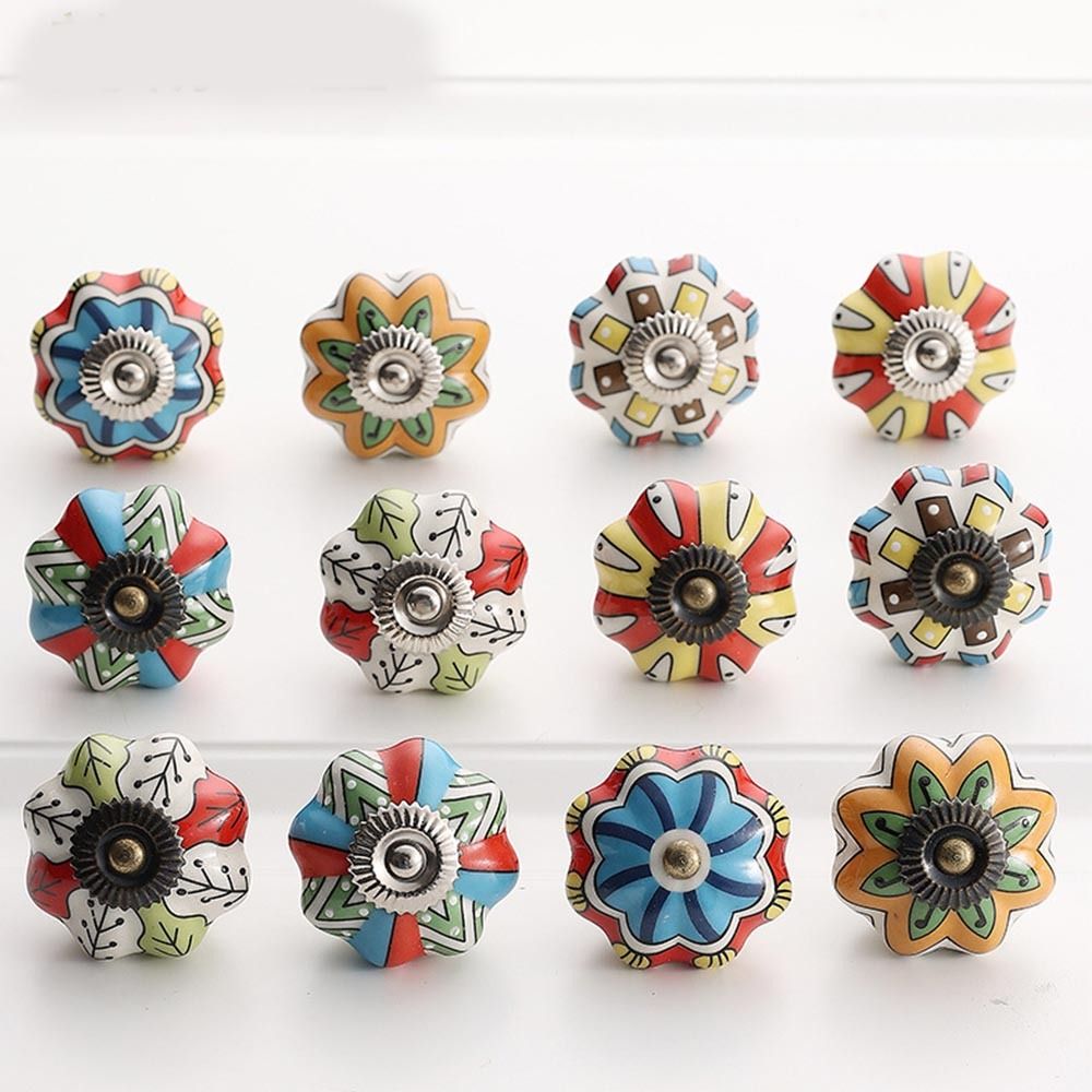 Retro Single Hole Ceramic Pump - Cabinet Knob Round ulasan dan harga