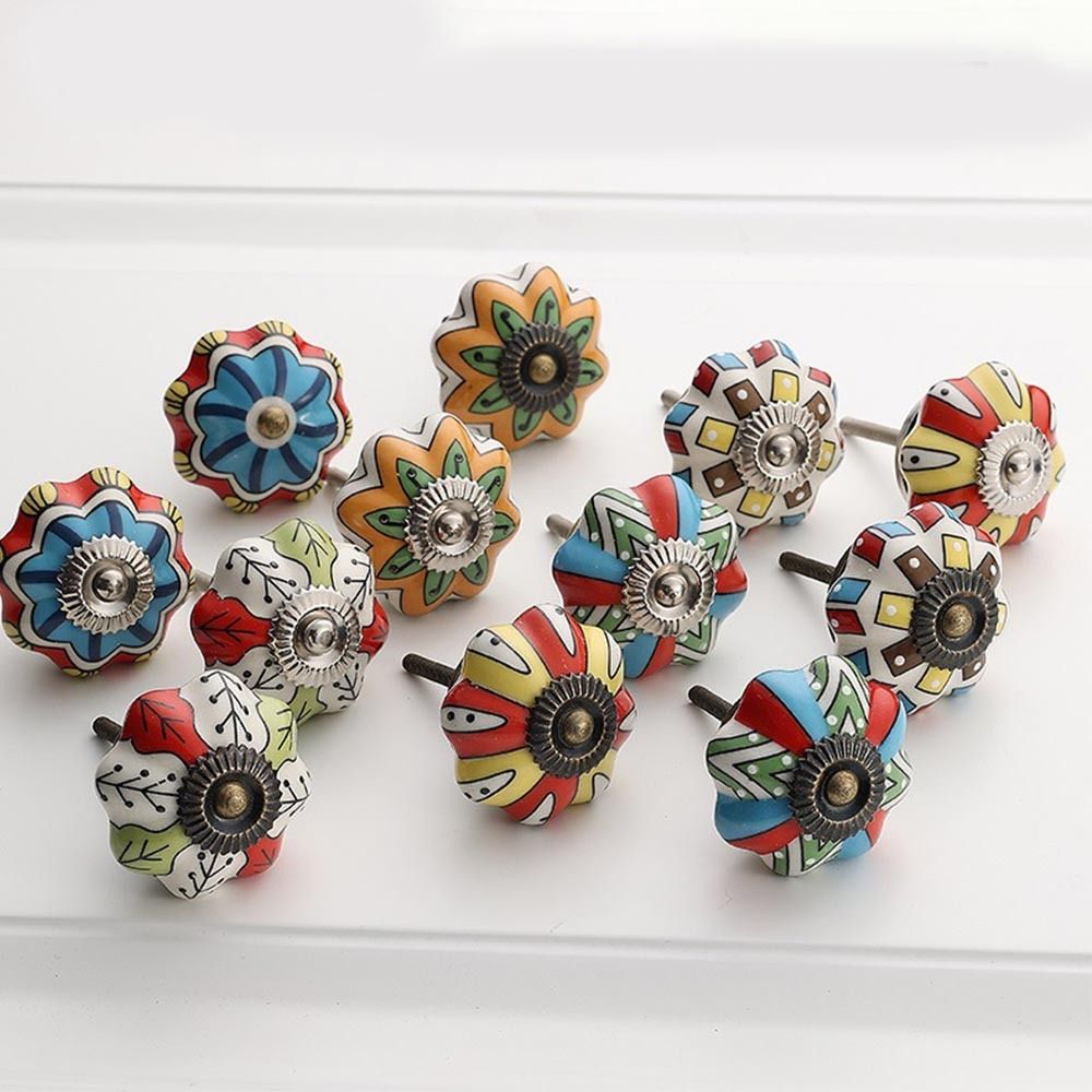 Retro Single Hole Ceramic Pump - Cabinet Knob Round ulasan dan harga