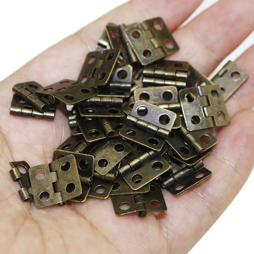 20PCS/Lot Iron Hinges Hardware - Furniture Rotating Hardware ulasan dan harga
