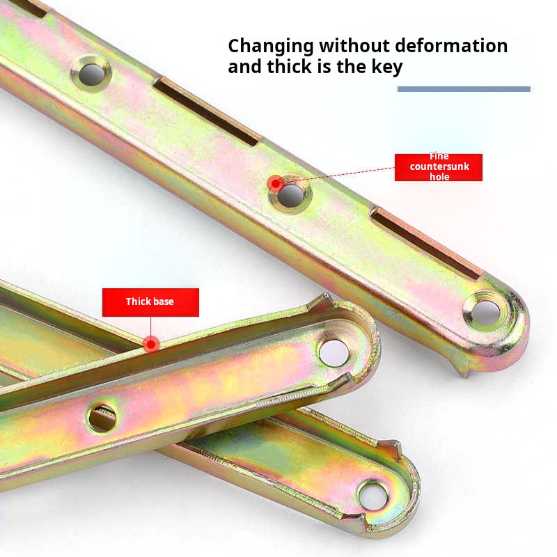 1set 6/8 inch Metal Bed Bracke - Furniture Hardware For Bed ulasan dan harga