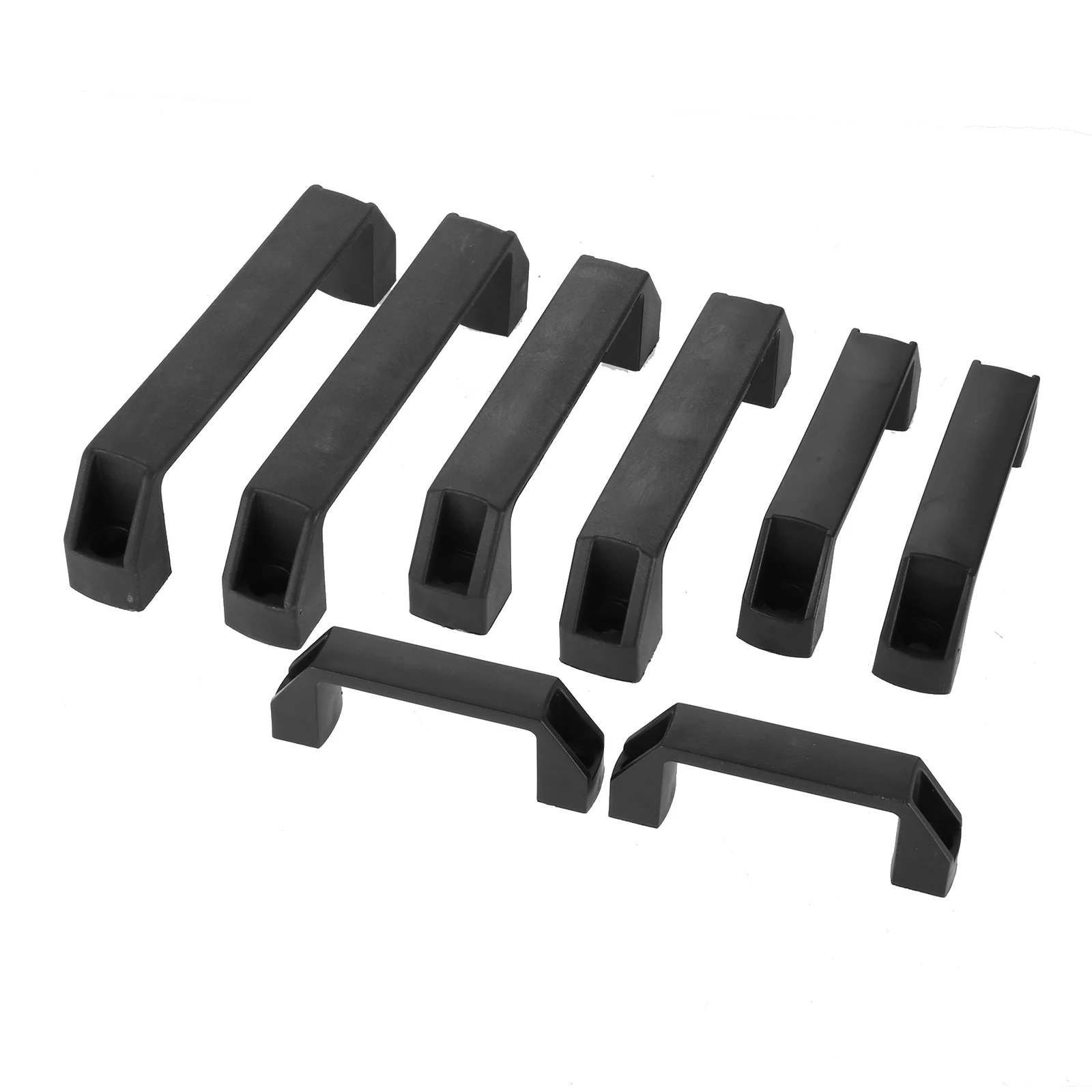 2Pcs Plastic Black Furniture H - Furniture Rotating Hardware ulasan dan harga