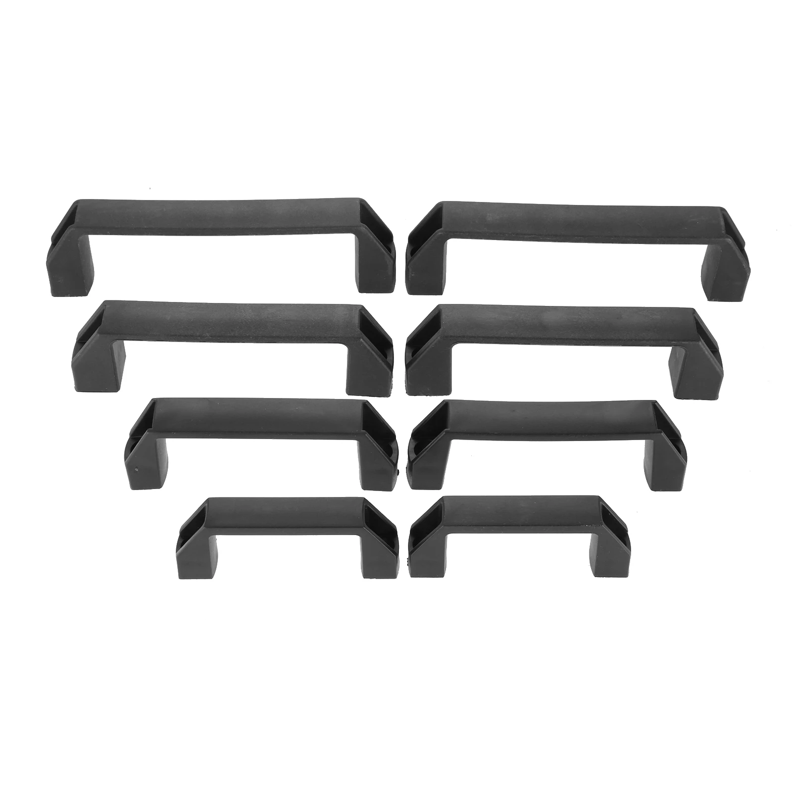 2Pcs Plastic Black Furniture H - Furniture Rotating Hardware ulasan dan harga