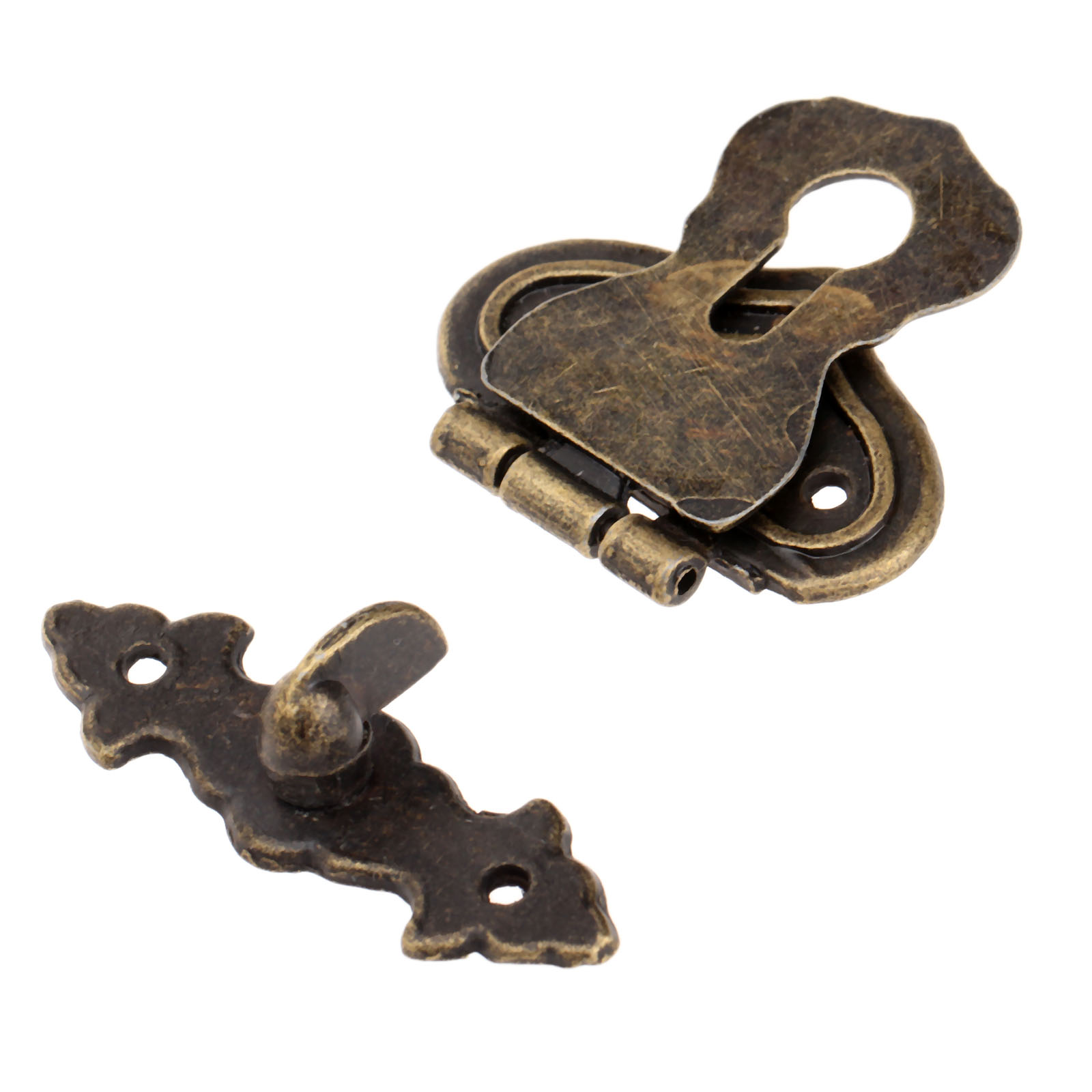 5Pcs 63x47mm Antique Metal Loc - Furniture Hardware Tools ulasan dan harga