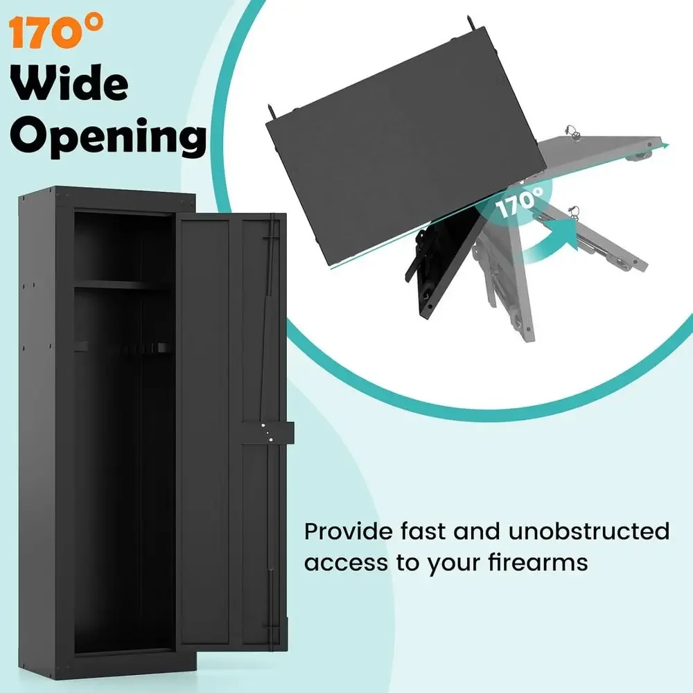 Secure Long Gun Storage Cabine - Cabinet Lock Key ulasan dan harga