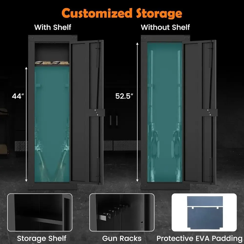 Secure Long Gun Storage Cabine - Cabinet Lock Key ulasan dan harga