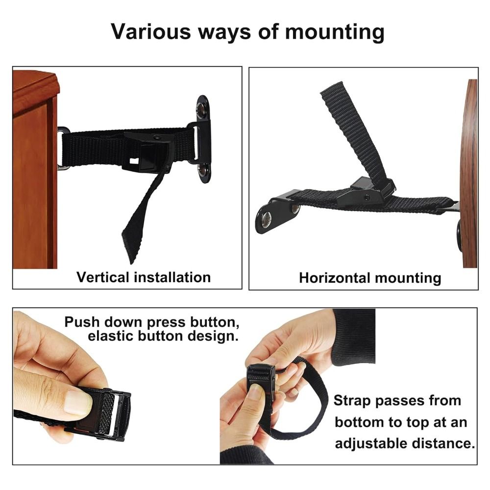 Easy Install Earthquake Proof  - Furniture Hardware Tools ulasan dan harga