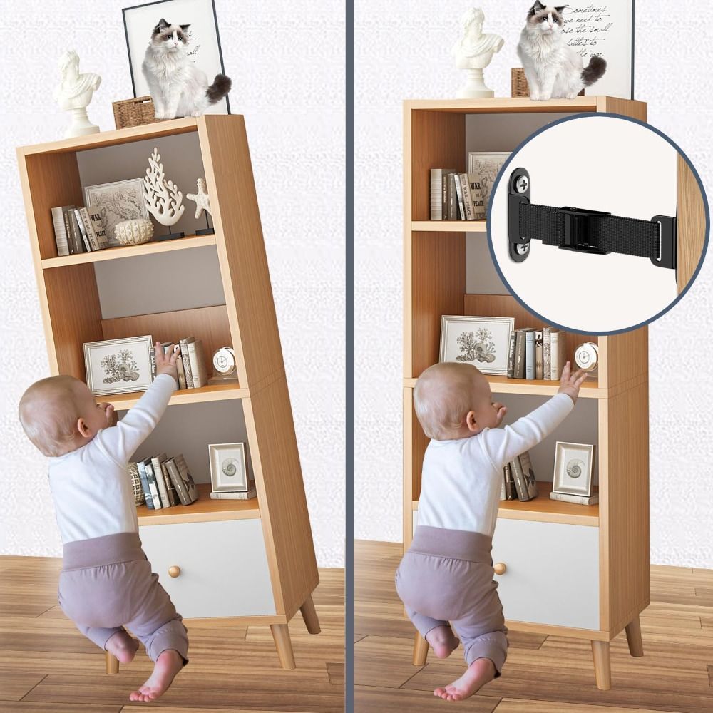 Easy Install Earthquake Proof  - Furniture Hardware Tools ulasan dan harga