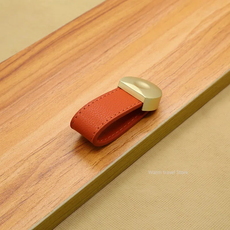 1 PCS Leather Handle Bag Handl - Furniture Rotating Hardware ulasan dan harga
