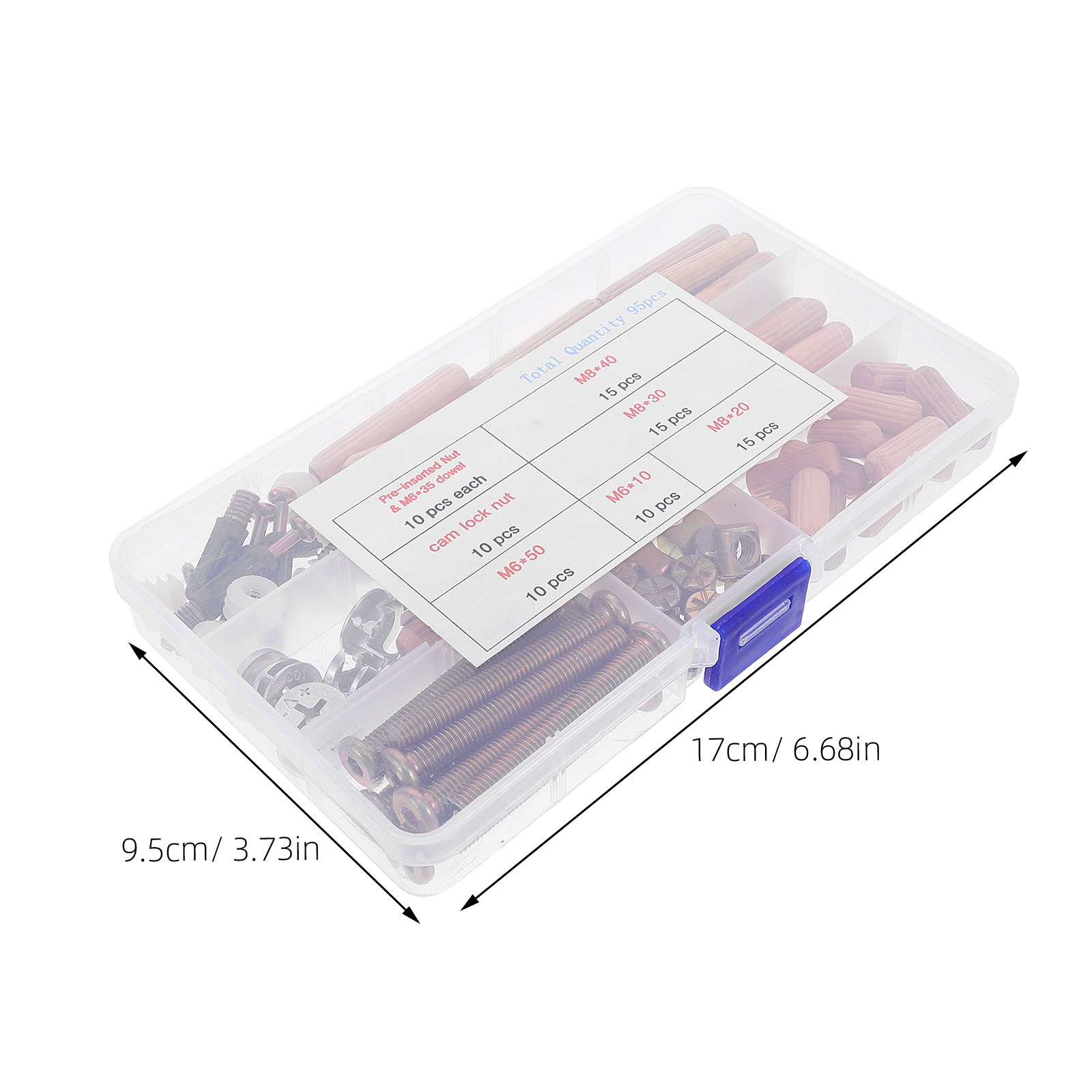 95Pcs Furniture Hardware Set B - Furniture Hardware For Bed ulasan dan harga