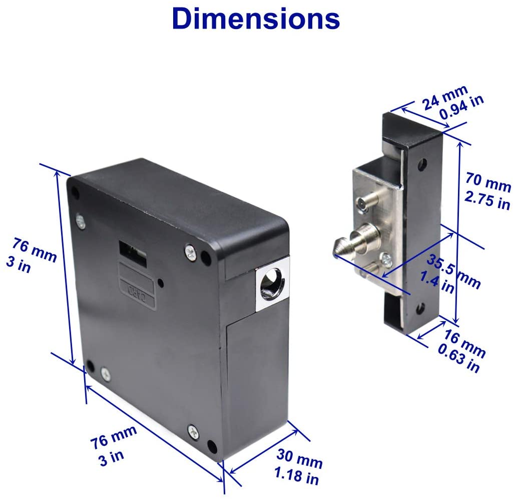 Smart Drawer Lock Invisible El - Cabinet Lock Key ulasan dan harga