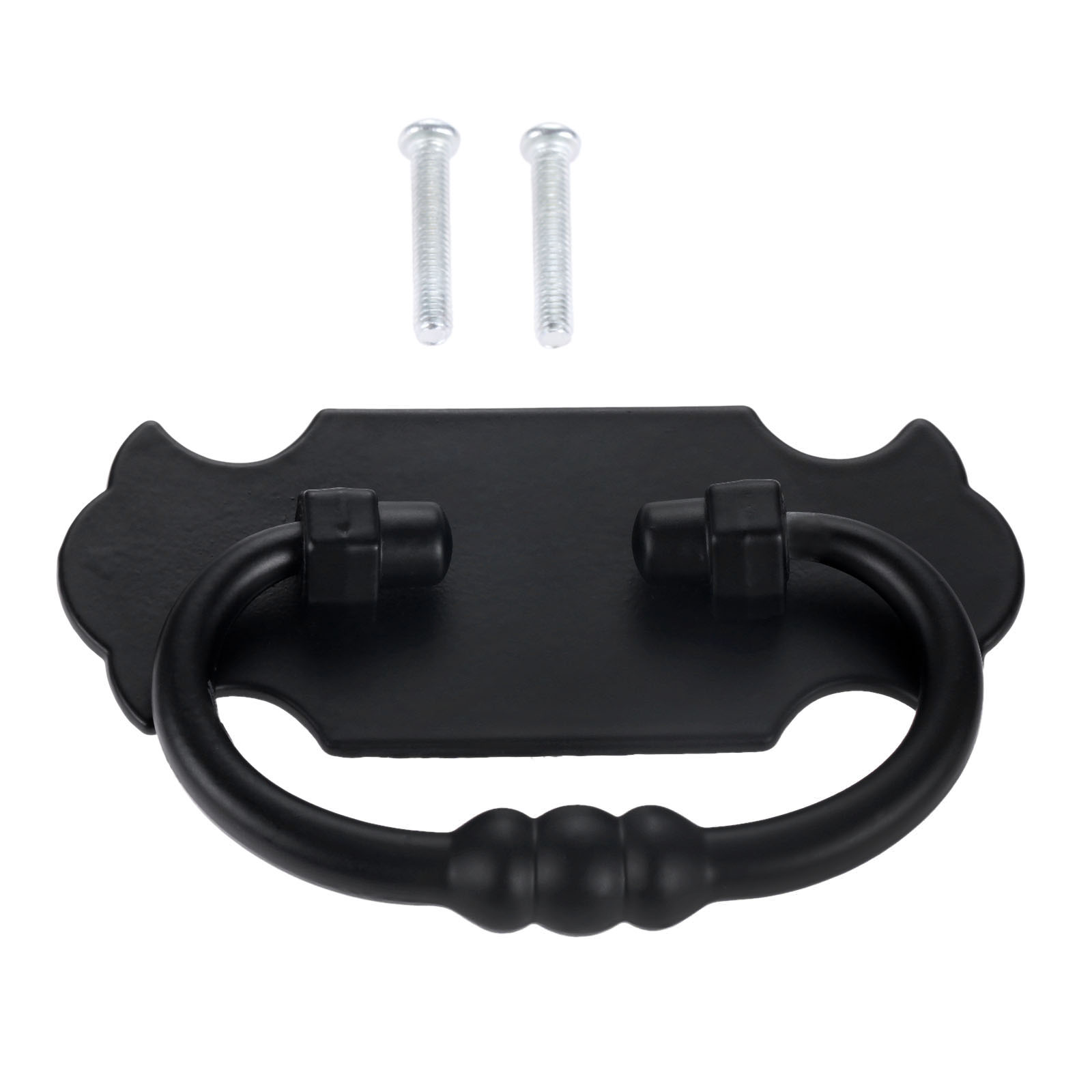 1Pc  88*56mm Black Handle Zinc - Furniture Rotating Hardware ulasan dan harga
