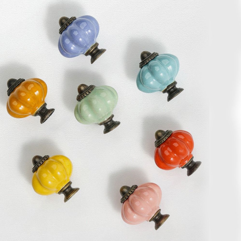 Simple Single Hole Ceramic Pum - Cabinet Knob Round ulasan dan harga