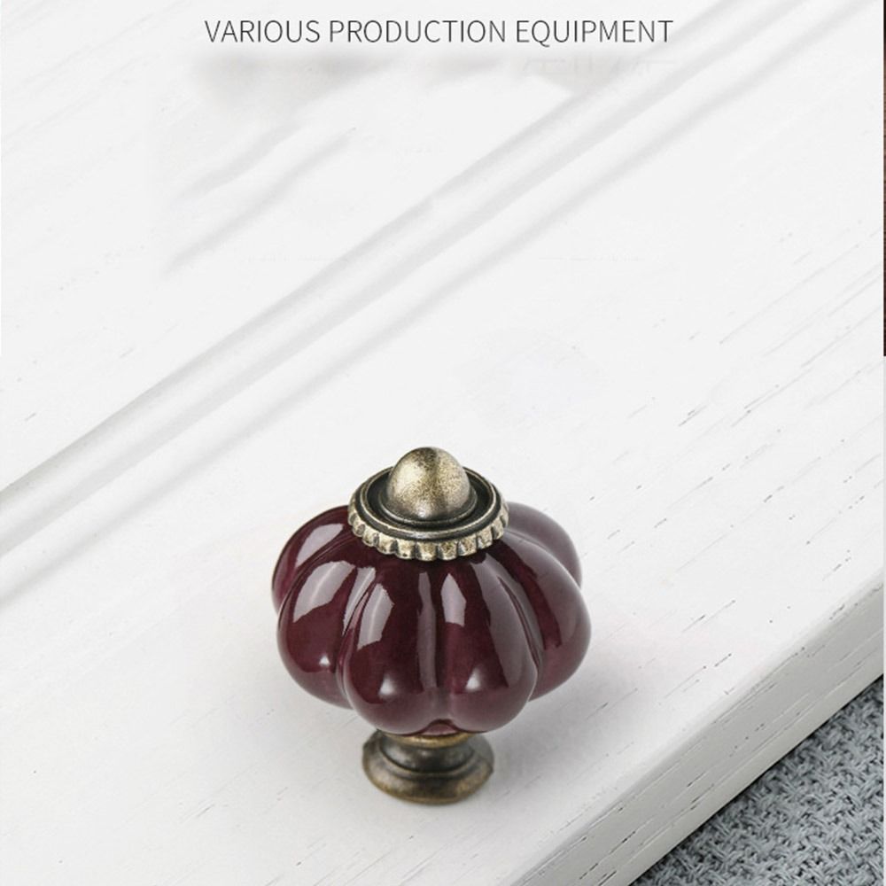 Simple Single Hole Ceramic Pum - Cabinet Knob Round ulasan dan harga
